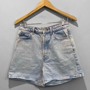Zara Light Blue Jean Shorts